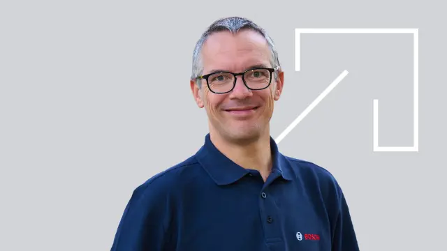 Christoph Vieregge, Portfoliomanager und Experte für Brandmeldesysteme bei Bosch Energy and Building Solutions, Portrait