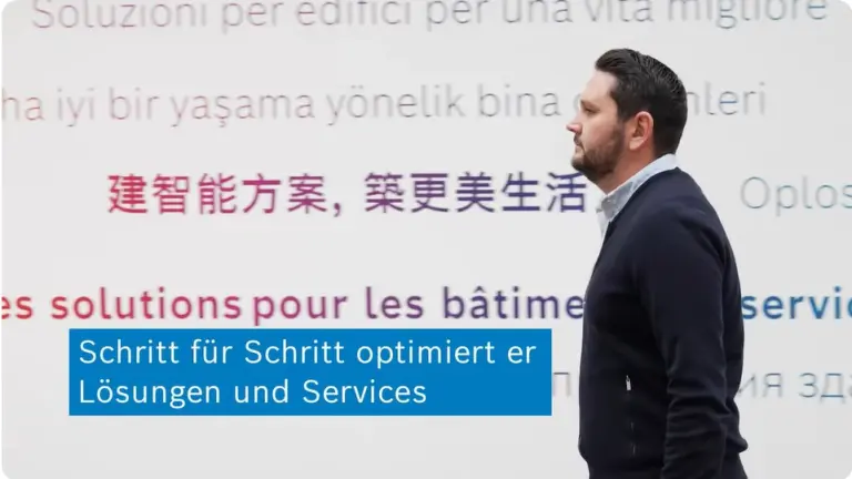 Oliver Winter, Bosch Building Technologies