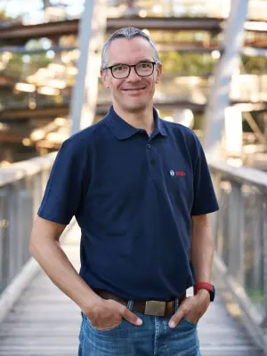 Christoph Vieregge, Portfolio manager and expert for fire alarm systems at Bosch Energy and Building Solutions, portrait