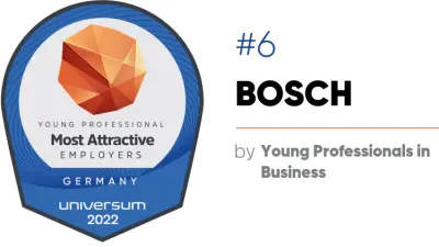 Bosch Award Platz 6