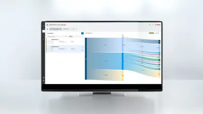 Use Sankey diagrams to visualize energy flows: see at a glance the individual quantities of energy used by a process. This reveals possibilities for making improvements and reduce avoidable energy use.