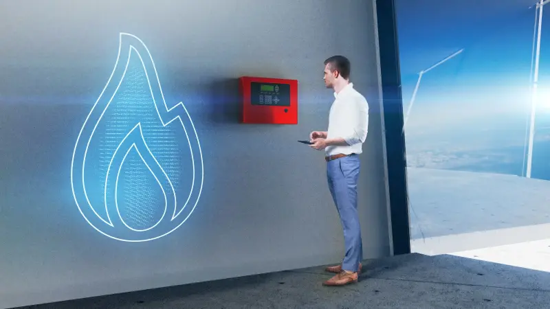 Zustandsüberwachung von Brandmeldeanlagen