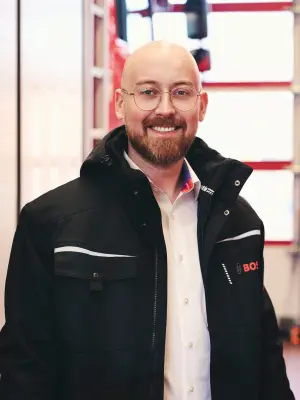 Bosch Sales Manager in der Feuerwache