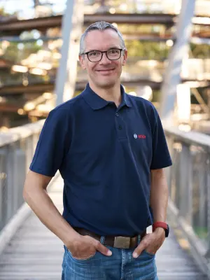 Christoph Vieregge, Experte für Vegetationsbrände im Bereich Life Safety bei Bosch Building Technologies