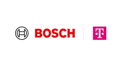 Logos Bosch und Telekom