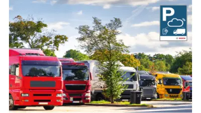 Sicheres parken auf dem Autohof Frechen