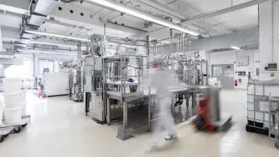 Production and building technology in BABOR production