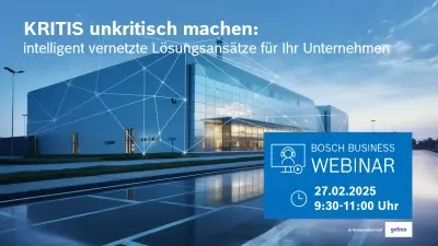 An office building from a KRITIS company