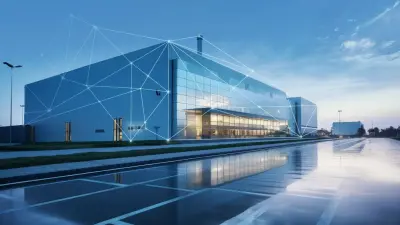 An office building from a KRITIS company