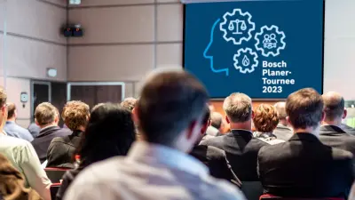 Teilnehmer bei der Bosch-Planertournee 2023