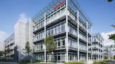 Former headquarters of Bosch Building Technologies in Grasbrunn, Germany