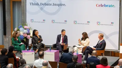 Robert Bosch Academy, 10 Jahresfeier, Podiumsdiskussion mit Publikum