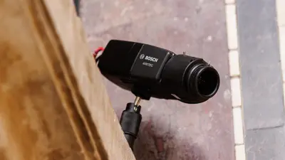 Installed Aviotec camera from Bosch in Aachen Cathedral