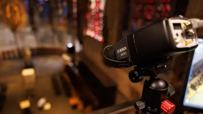 Aviotec camera detects fire at Aachen Cathedral