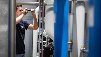 Hörburg employees at work