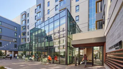 Student residences of the American Campus Communities, exterior view