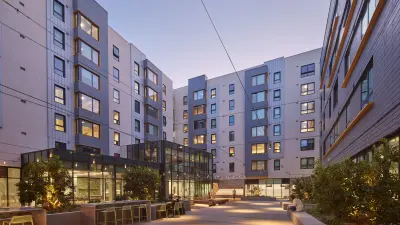 Student residences of the American Campus Communities, exterior view