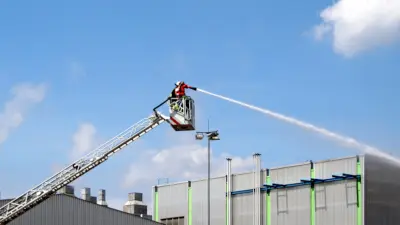 Feuerwehreinsatz Gebäude