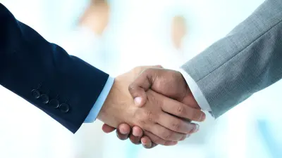 3D-Ansicht einer Bankfiliale von oben, die die Sicherheitstechnik für Banken bei Bosch umfassen.