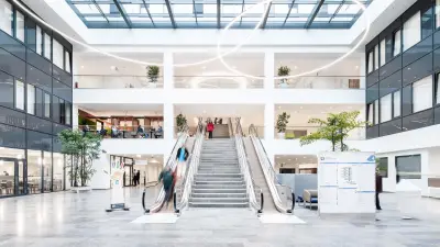 Einganshalle Röhn Klinikum Bad Neustadt