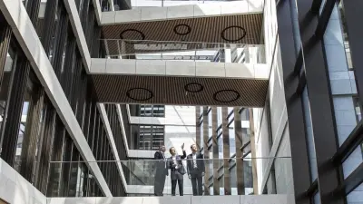 Bürogebäude von innen 