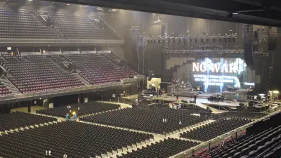 Ziggo Dome, Amsterdam, concert arena, interior view, stage
