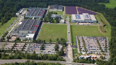 Luftaufnahme Bosch, Werk Homburg Ost