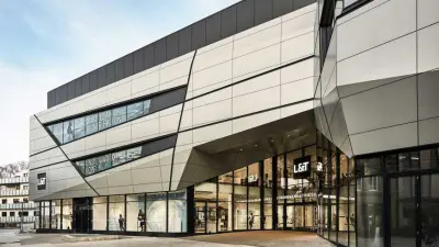 Außenansicht des Modehauses Lengermann & Trieschmann