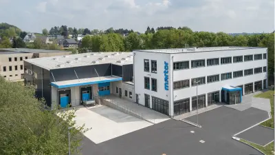 Firmenzentrale von Martor mit Sicherheitstechnik von Bosch Building Technologies
