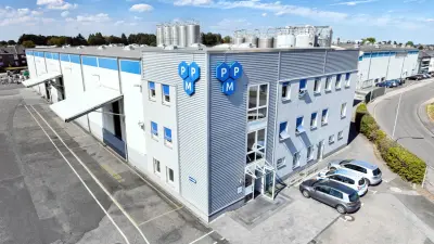 Außenansicht des Firmengebäudes