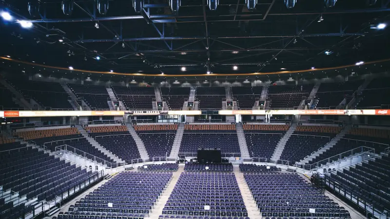 Innenansicht Rudolf Weber-ARENA in Oberhausen