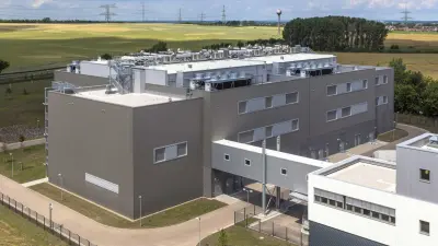 Außenansicht des Rechenzentrums von T-Systems