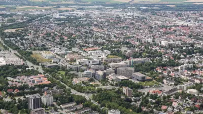Luftbild des Universitätsgeländes Paderborn – bitte Ausschnitt passend zum Kasten wählen