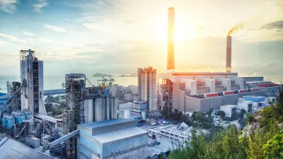 industrial manufacturing plant