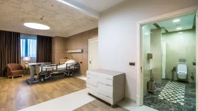 modern hospital room