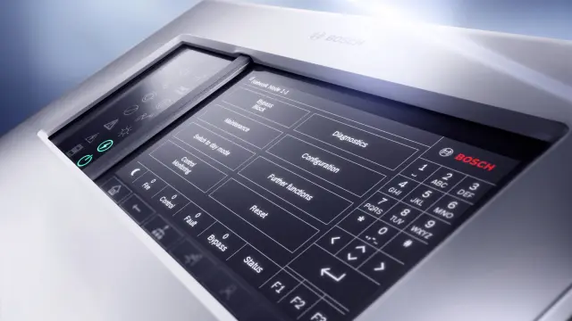 User interface of AVENAR panel