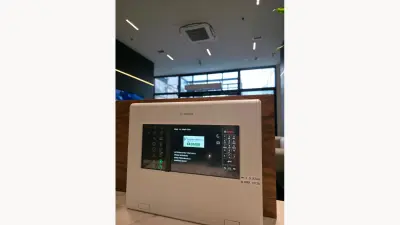 AVENAR panel at GRAWE office