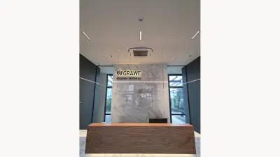 Reception at GRAWE office