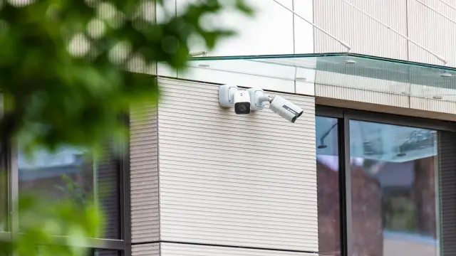 Several cameras keeping outdoor activities in check