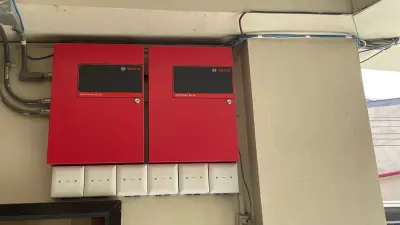 Bosch AVENAR panels in manufacturing plant Treasure Island