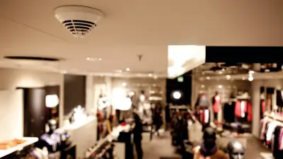 AVENAR detector 4000 series in a clothing store.
