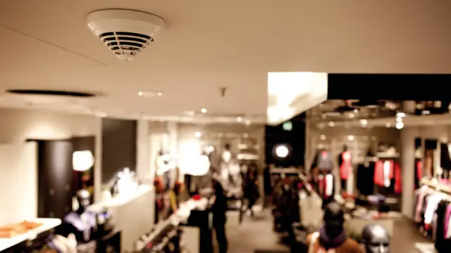 AVENAR detector 4000 series in a clothing store.