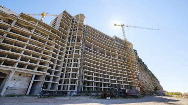 Hotel under construction