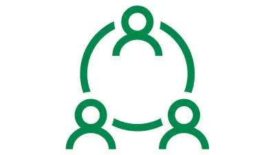 Icon for broad range showing a group of people