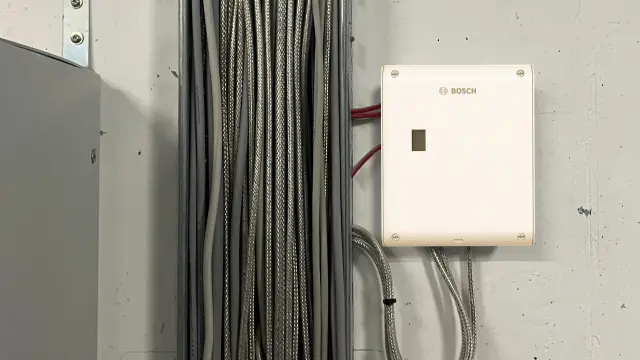 I/O module on the wall