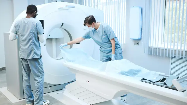 Preparation of MRT examination